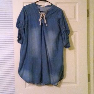 Easel Tunic dress or long top